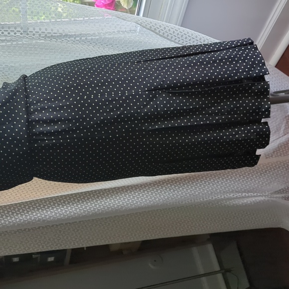 DANY Polkadot Black Skirt Set Made in Italy